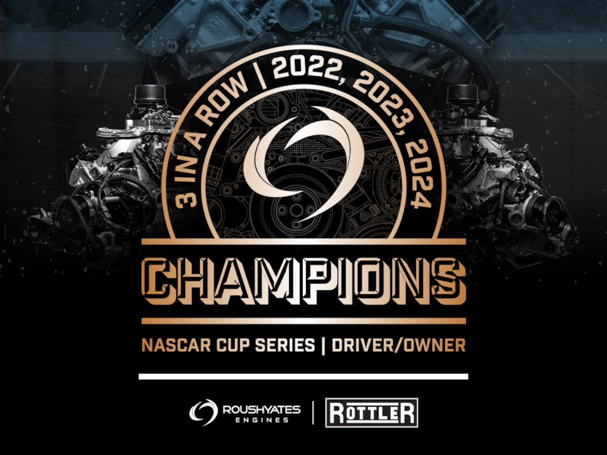 Nascar Engine Roush Rottler Partner Roush Yates Engines Wins a NASCAR 3-Peat!